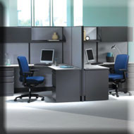 HON Double Office Cubicles